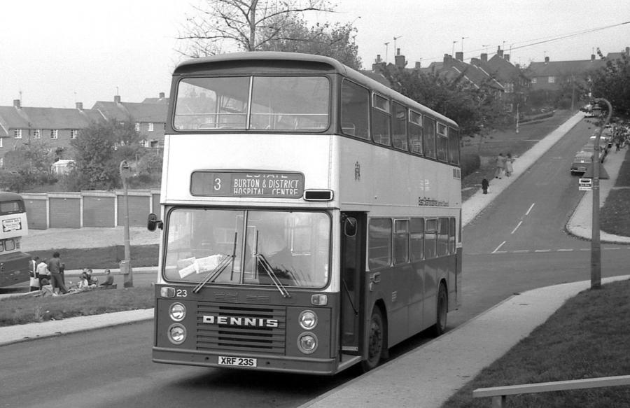 Dennis Dominator DD101A East Lancs (H43/32F) '1978